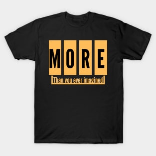 Motivation || success || more than enough|| thinkers. T-Shirt